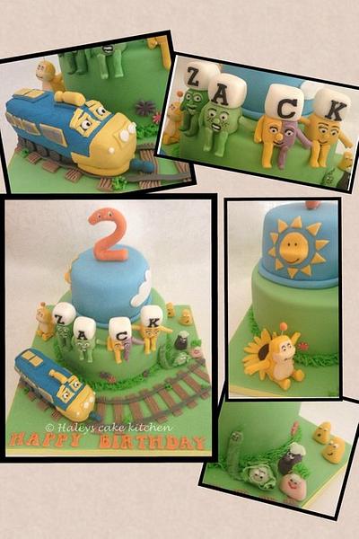 Cbeebies themed cake - Cake by haley