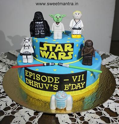 Star Wars tier cake - Cake by Sweet Mantra Homemade Customized Cakes Pune