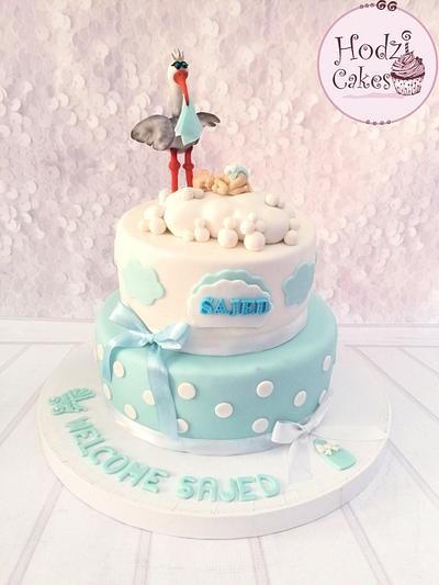 Baby Shower Cake - Cake by Hend Taha-HODZI CAKES