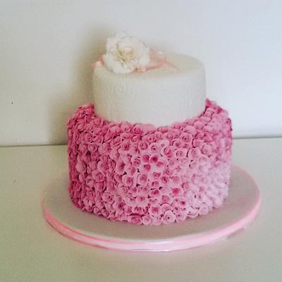 rose - Cake by Sabrina Adamo 