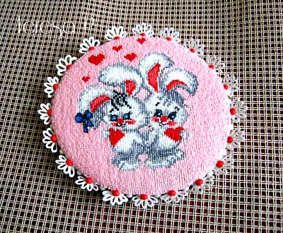Walentynkowe króliczki - Cake by Teresa Pękul
