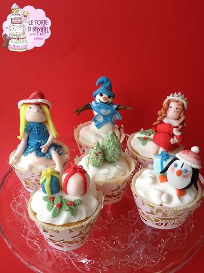 Christmas Cupcakes - Cake by Le torte di Sabrina - crazy for cakes