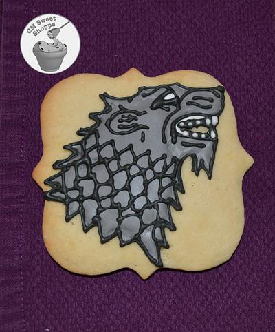 Game of Thrones House Stark - Cake by CM Sweet Shoppe