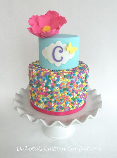 Sprinkle birthday cake - Cake by Dakota's Custom Confections