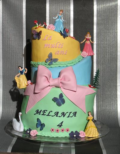 topsy turvy princess cake - Cake by cakesbyoana