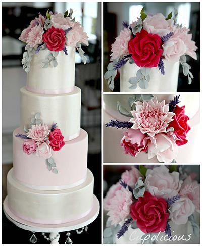 Spring wedding cake - Cake by Kriti Walia