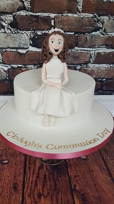Clodagh - Communion Cake  - Cake by Niamh Geraghty, Perfectionist Confectionist