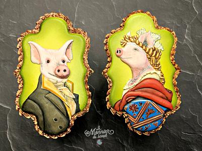 Year of the Pig Challenge (Bakerswood) - Cake by Le Monnier du Biscuit