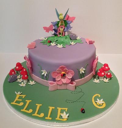 Tinkerbell - Cake by Broadie Bakes