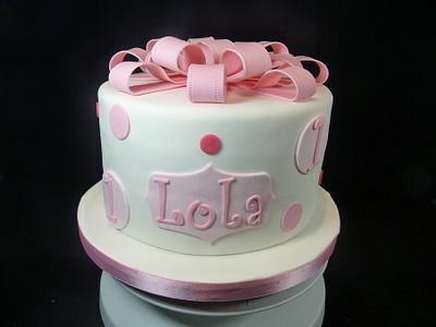 Pink and Girly - Cake by CodsallCupcakes
