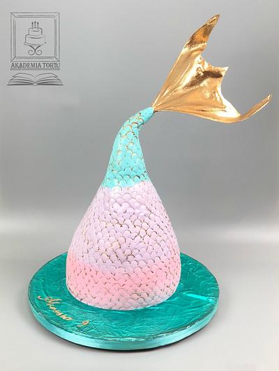 Mermaid tail cake - Cake by Akademia Tortu - Magda Kubiś