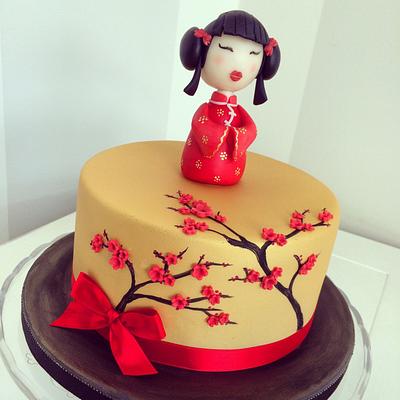 Chinese doll - Cake by Bella's Bakery