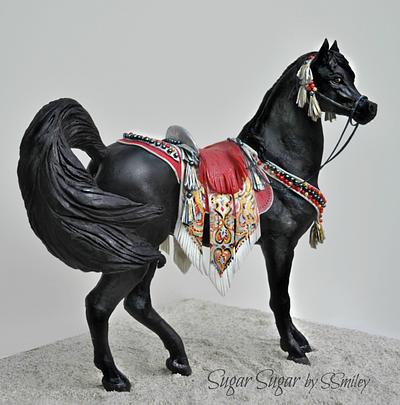 "The Magic Horse" - The Arabian Nights Collaboration - Cake by Sandra Smiley