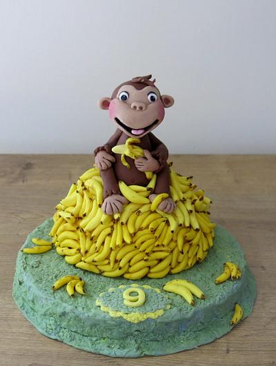 Curious George Going Bananas - Cake by The Garden Baker