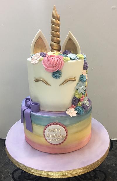 Unicorn Cake - Cake by Melanie Mangrum