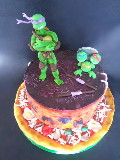 Ninja turtlers - Cake by Milica