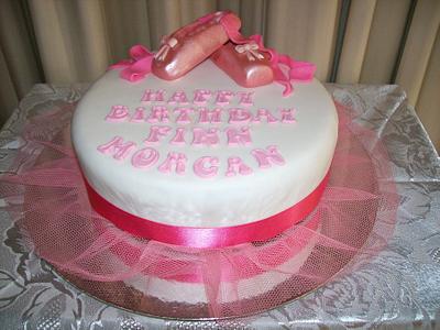 Ballet Themed Cake - Cake by Sarah