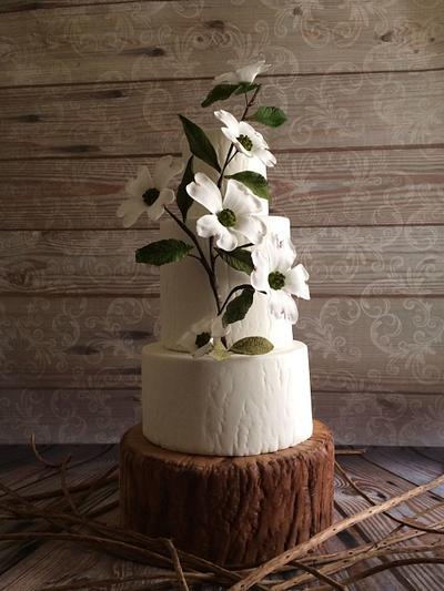 Wedding  cake  - Cake by samar  soliman