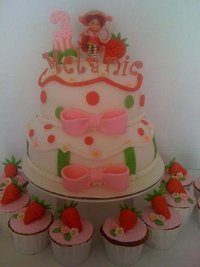 Strawberry Shortcake (inspired by many) - Cake by DeliciousCreations
