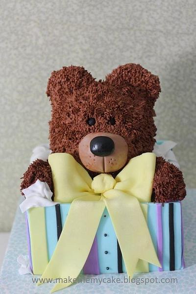 Teddy bear cake - Cake by Eva Salazar 