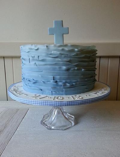 Christening Cake - Cake by Esther Scott