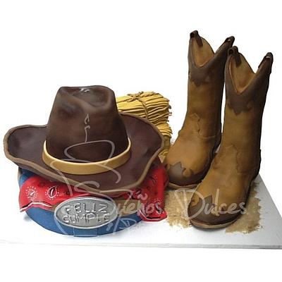 cowboy - Cake by Sueños Dulces Bucaramanga