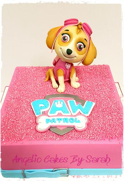 Skye - Paw Patrol Cake - Cake by Angelic Cakes By Sarah
