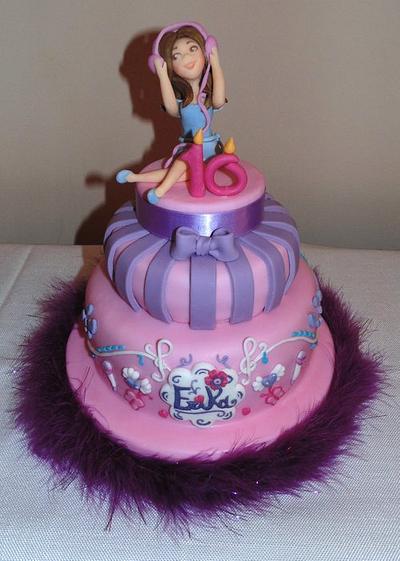 Violetta cake - Cake by Alessandra
