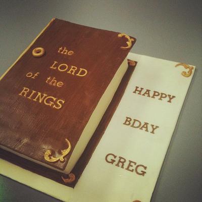 Lord of the Rings Birthday Cake - Cake by Emma