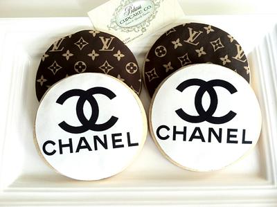 Chanel & Louis Vuitton Cookies Inspired By: Belicia's Cupcake Co. - Cake by Belicia's Cupcake Co.