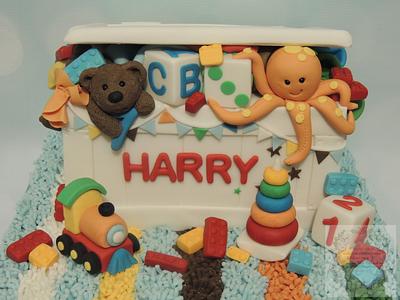 Toy Box - Cake by Shereen