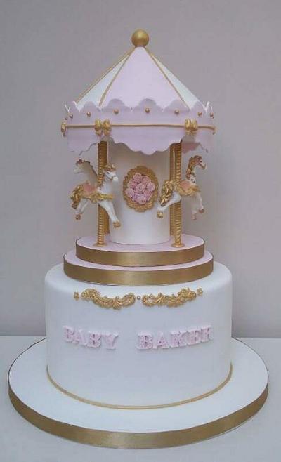 Sweet Carousel  - Cake by The Buttercream Pantry
