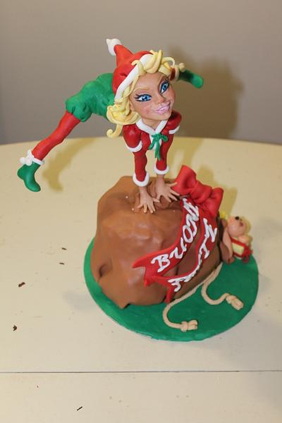 acrobatic elf - Cake by Elena Michelizzi