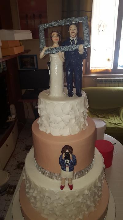 Wedding cake - Cake by Alice in Cakeland