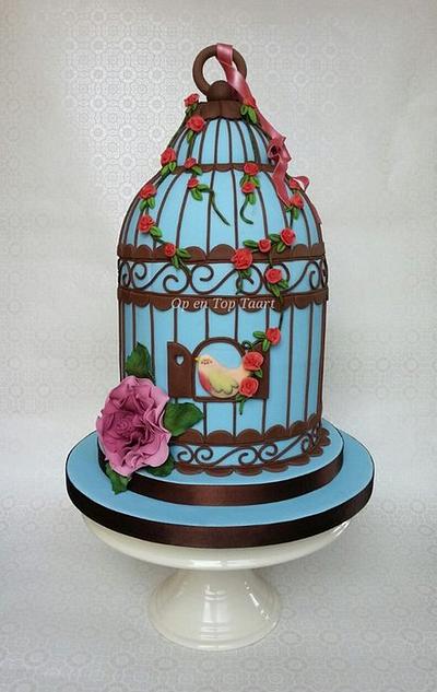 Classic Birdcage-Cake  - Cake by Op en Top Taart