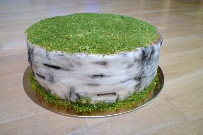 Wood inspiration  - Cake by Janka