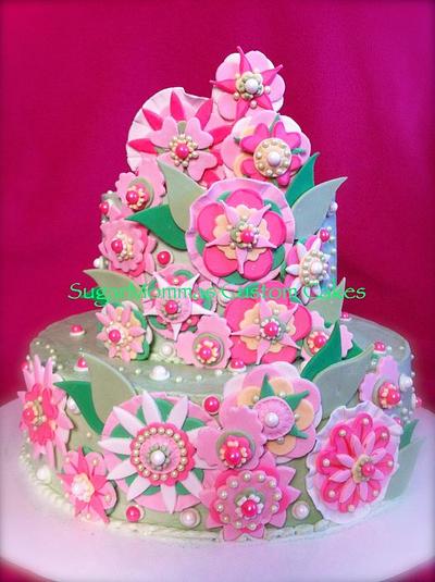 Vera Bradley Inspired Birthday Cake - Cake by SugarMommas Custom Cakes