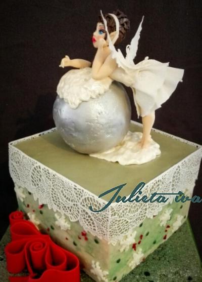 Cristmas fairy cake - Cake by Julieta ivanova Julietas cakes