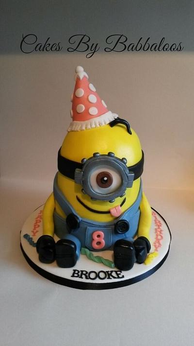 Miniontastic party cake! - Cake by Babbaloos Cakes
