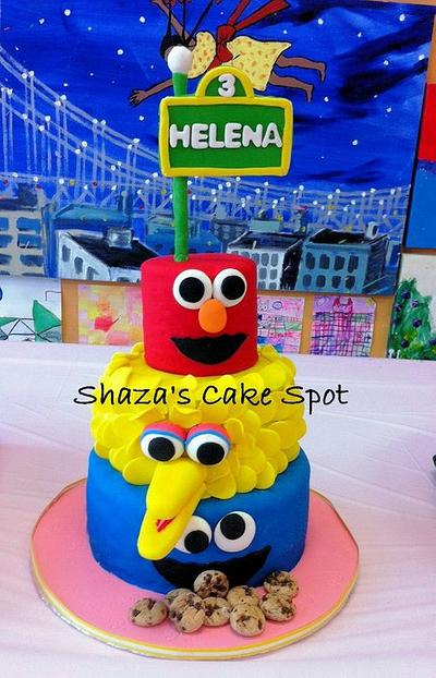 Sesame Street  - Cake by Sharon