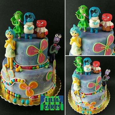 Insideout cake  - Cake by LiliaCakes
