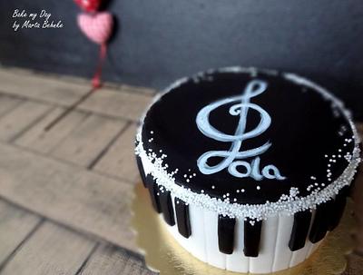 piano cake - Cake by Marta Behnke