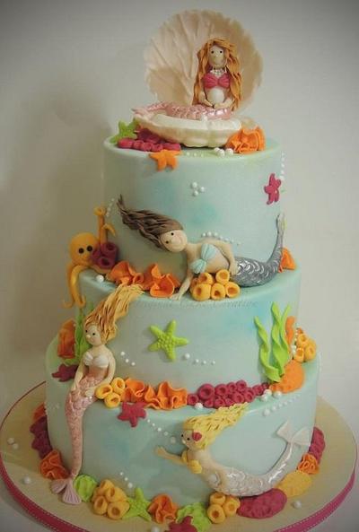 Mermaid Cake - Cake by Shereen