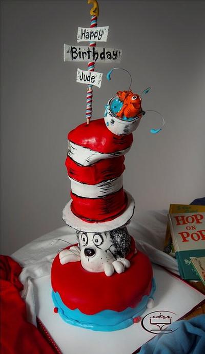 Cat in the Hat - Cake by Komel Crowley