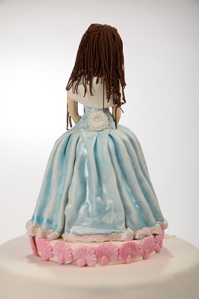 a princess back - Cake by michal katz