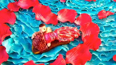 Red roses,Titanic! - Cake by Iria Jordan