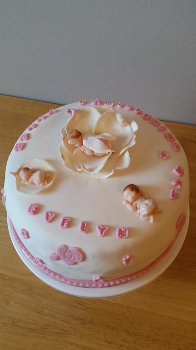 christening cake  - Cake by Justyna