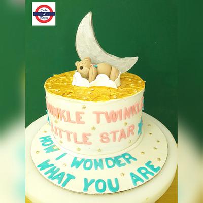 Twinkle Twinkle Little Star 🌟  - Cake by CakeAReuni 