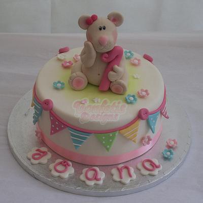 Teddy's first birthday - Cake by Silvia Lopes
