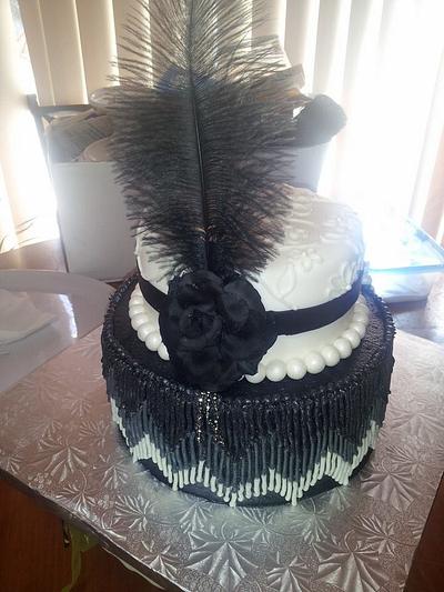 Great Gatsby Birthday - Cake by Melissa